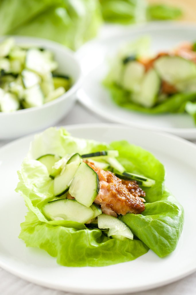 Miso-Salmon-Lettuce-Wraps-Wasabi-Cucumbers